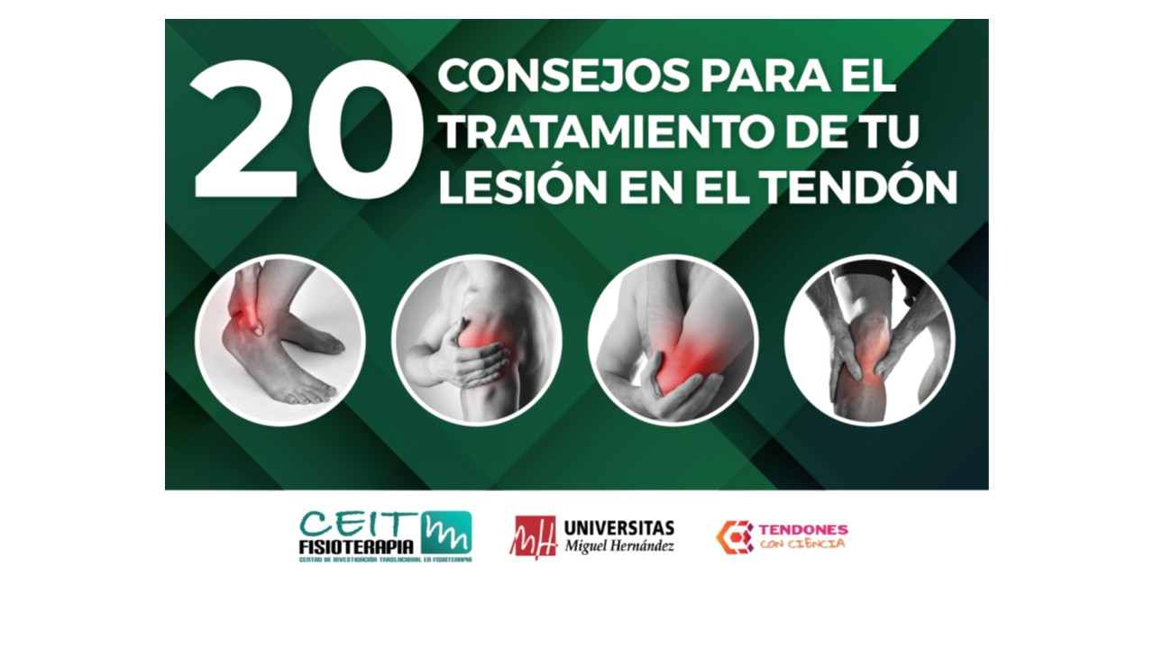 Foto libro consejos tratamiento tendón